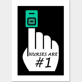 Pulse Oximeter - Essential Worker Nurse Posters and Art